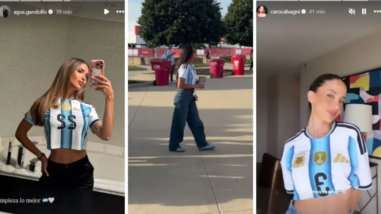 Cuáles fueron los looks tendencia en el debut de la Selección en el Mundial. 