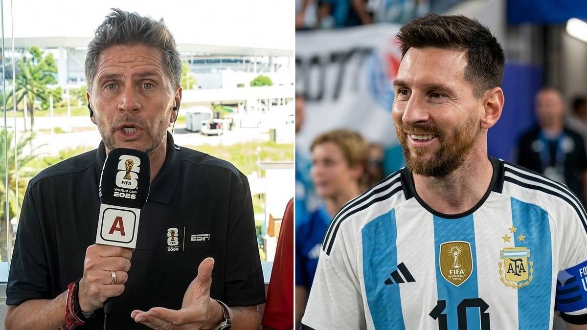 Sorpresa en Argentina por lo que dijo El Pollo Vignolo sobre Messi a días de la final: "No le pongan"