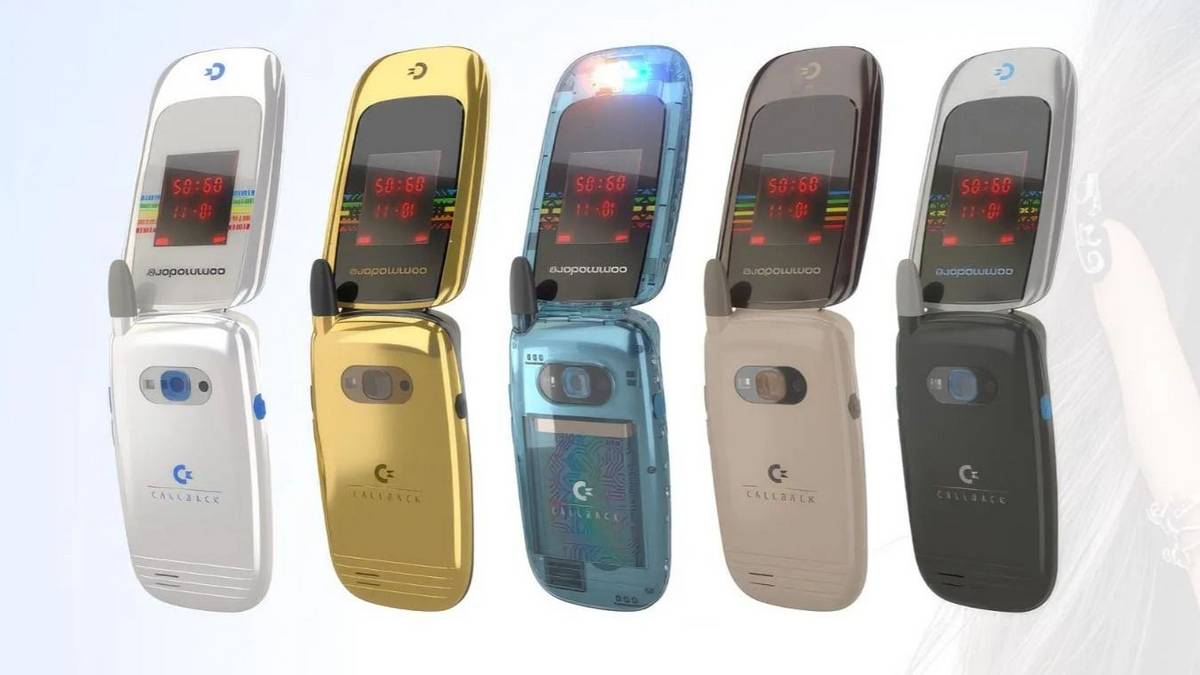 Volvió un clásico: el revolucionario celular de Commodore que enamora por su diseño y sorprende por su precio