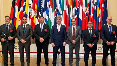 Causa Adorni: se filtró una foto del juez que lo investiga con el ministro de Justicia Causa Adorni: se filtró una foto del juez que lo investiga con el ministro de Justicia