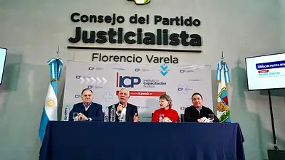 PJ bonaerense: Alak, Pereyra y Watson encabezaron una jornada de formación política PJ bonaerense: Alak, Pereyra y Watson encabezaron una jornada de formación política