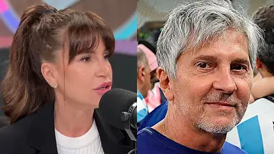 Florencia Peña y Jorge Messi. Florencia Peña y Jorge Messi.