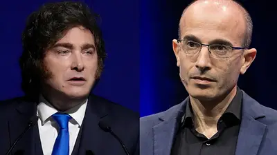 Milei salió a contestarle a Harari: "¿Por qué no probar con el político robot?" Milei salió a contestarle a Harari: "¿Por qué no probar con el político robot?"