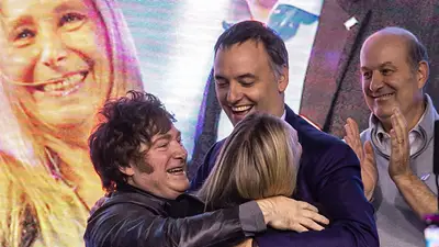 adorni javier milei y karina adorni javier milei y karina