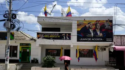 En el Caribe de Colombia pueblos vecinos apoyan a candidatos presidenciales opuestos En el Caribe de Colombia pueblos vecinos apoyan a candidatos presidenciales opuestos