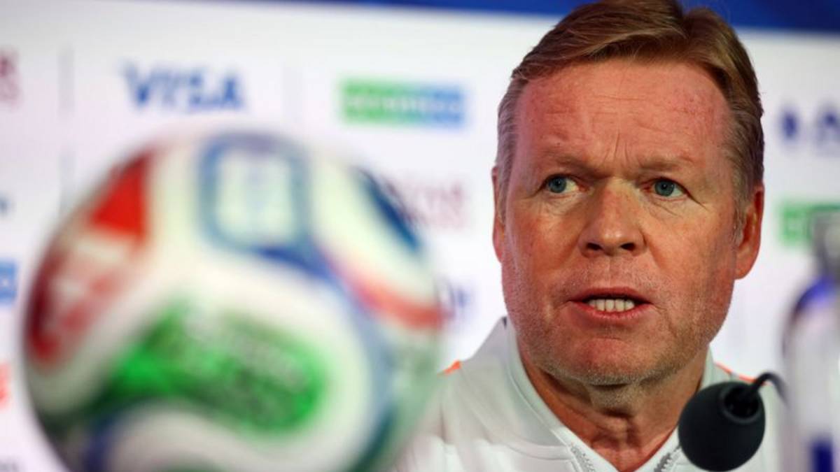 Koeman promete hacer mejores cambios contra Suecia