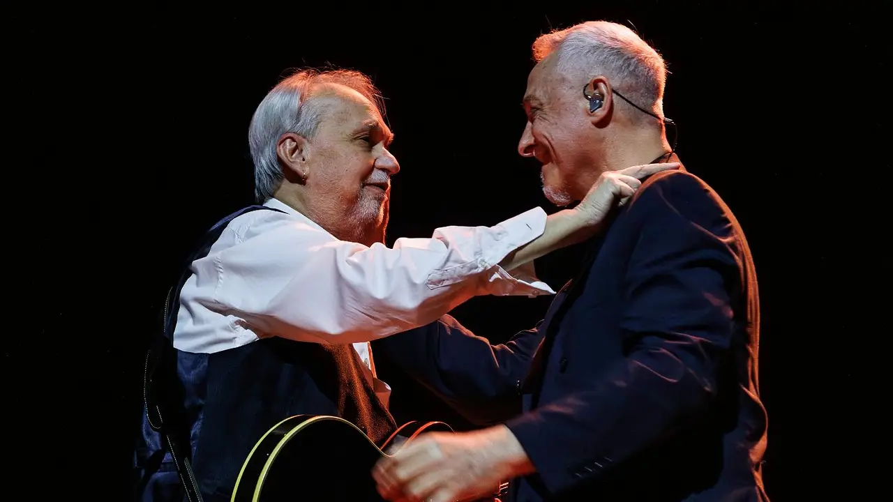 Serú Girán volvió a latir: una noche de lágrimas, recuerdos y ovación en un Movistar Arena colmado /PH: Guido Adler.