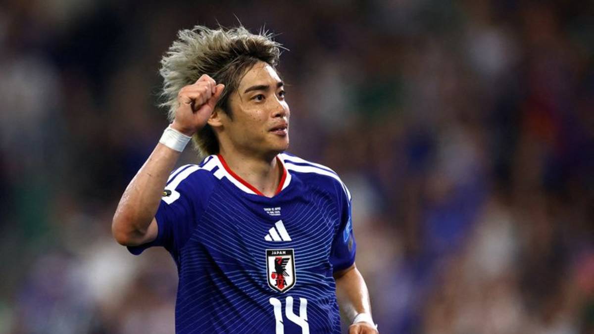 Japón golea 4-0 a Túnez en el partido número 1.000 de los Mundiales