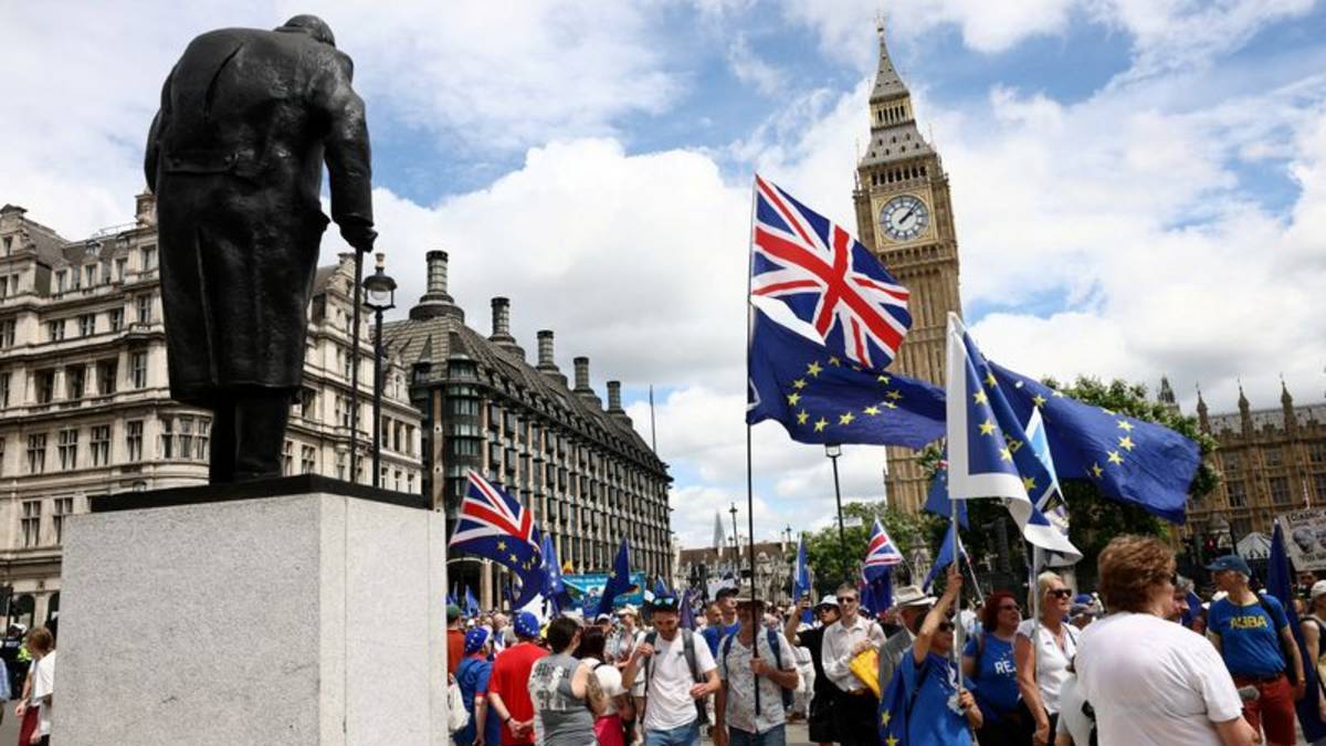 La mayoría de los británicos está decepcionada con el Brexit: sondeo