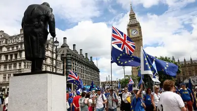 La mayoría de los británicos está decepcionada con el Brexit: sondeo La mayoría de los británicos está decepcionada con el Brexit: sondeo
