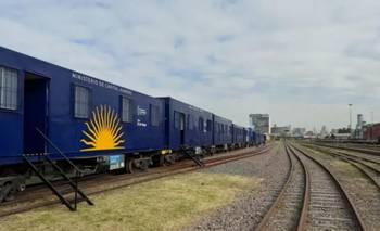 Transformaron un tren clave en un hospital rodante: los servicios que ofrece | Trenes argentinos