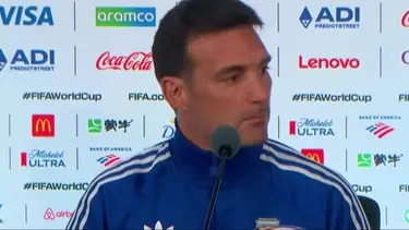 La picante reacción de Scaloni tras una pregunta sobre el tema familiar de Messi