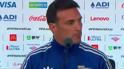 La picante reacción de Scaloni en conferencia luego de una pregunta sobre el tema familiar de Messi La picante reacción de Scaloni en conferencia luego de una pregunta sobre el tema familiar de Messi