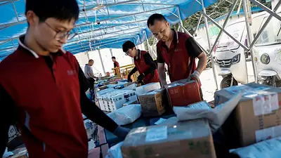 Ventas del comercio electrónico se mantienen estables en el festival de compras "618" de China Ventas del comercio electrónico se mantienen estables en el festival de compras "618" de China