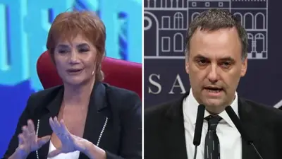 Nancy Pazos y Manuel Adorni Nancy Pazos y Manuel Adorni