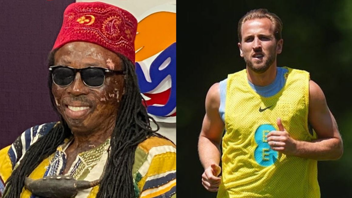 Un brujo de Ghana reconoció que está "haciéndole un trabajo" a Harry Kane en el Mundial