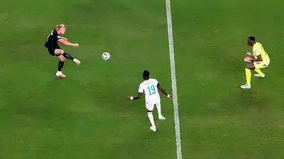 Haaland anima a Noruega a disfrutar de la aventura del Mundial tras marcar otro doblete Haaland anima a Noruega a disfrutar de la aventura del Mundial tras marcar otro doblete