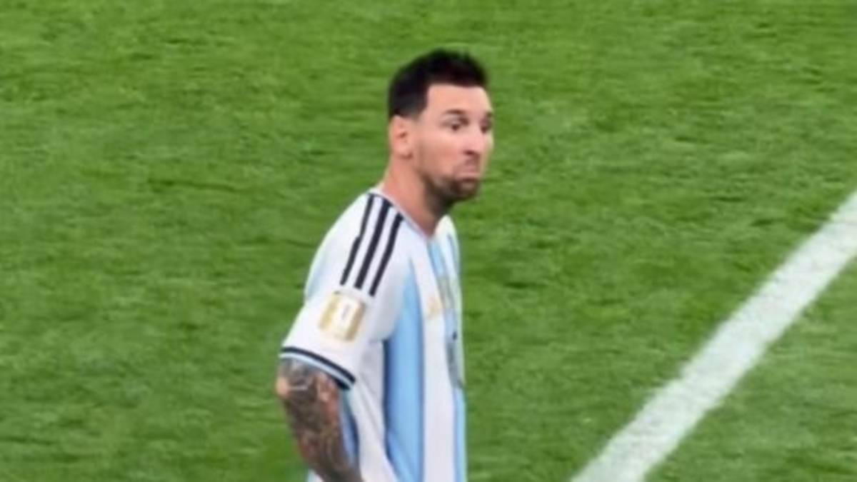 No se vio en TV: el gesto de Messi al banco de Austria mientras lo provocaban