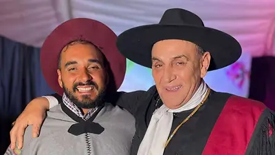 Chaqueño Palavecino y Lázaro Caballero Chaqueño Palavecino y Lázaro Caballero