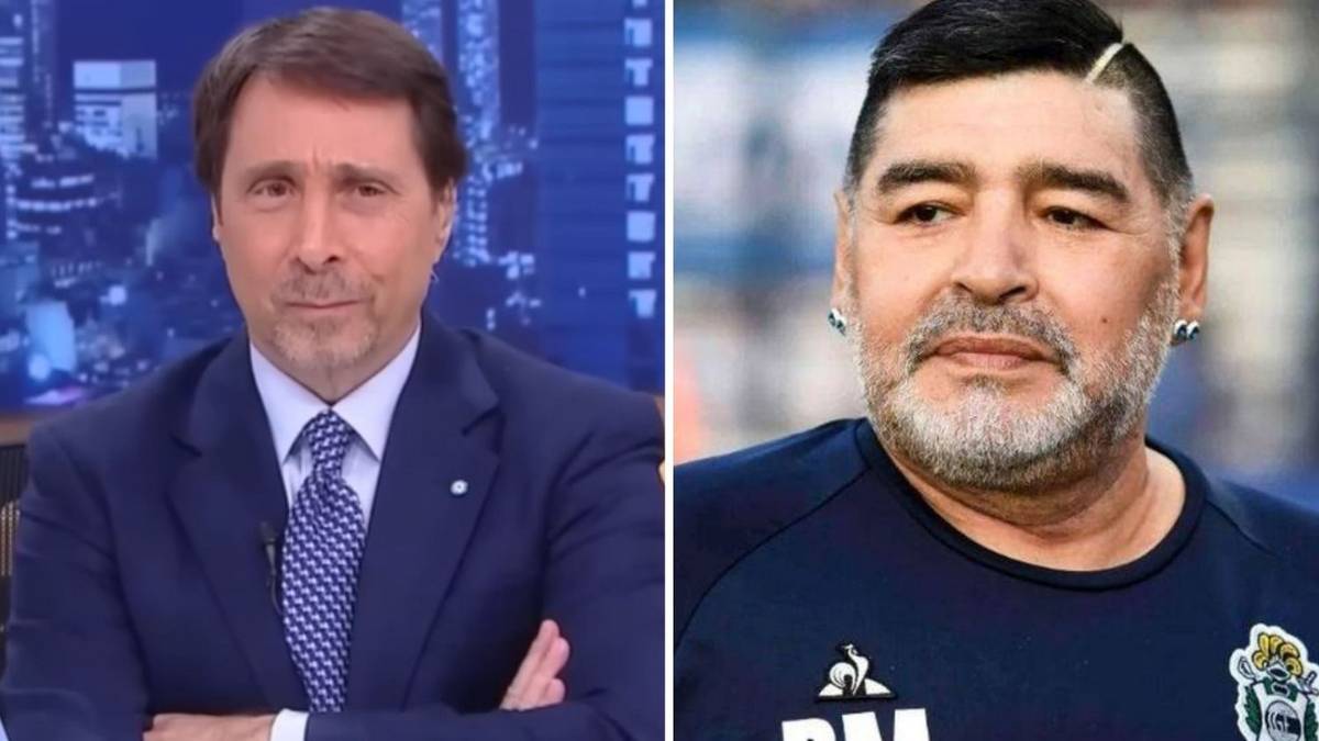 Feinmann se fue al pasto y aprovechó el triunfo de Argentina para pegarle a Maradona: "El problema"