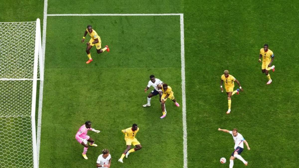 Inglaterra iguala 0-0 ante Ghana en partido con emociones hacia el final por Grupo L del Mundial