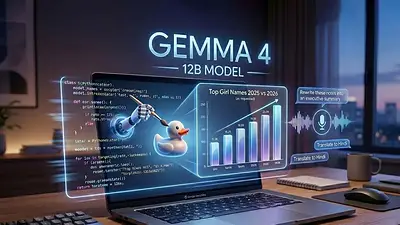 Google lanzó Gemma 4 12B Google lanzó Gemma 4 12B