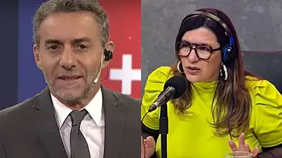 Luis Majul y Cynthia García. Luis Majul y Cynthia García.