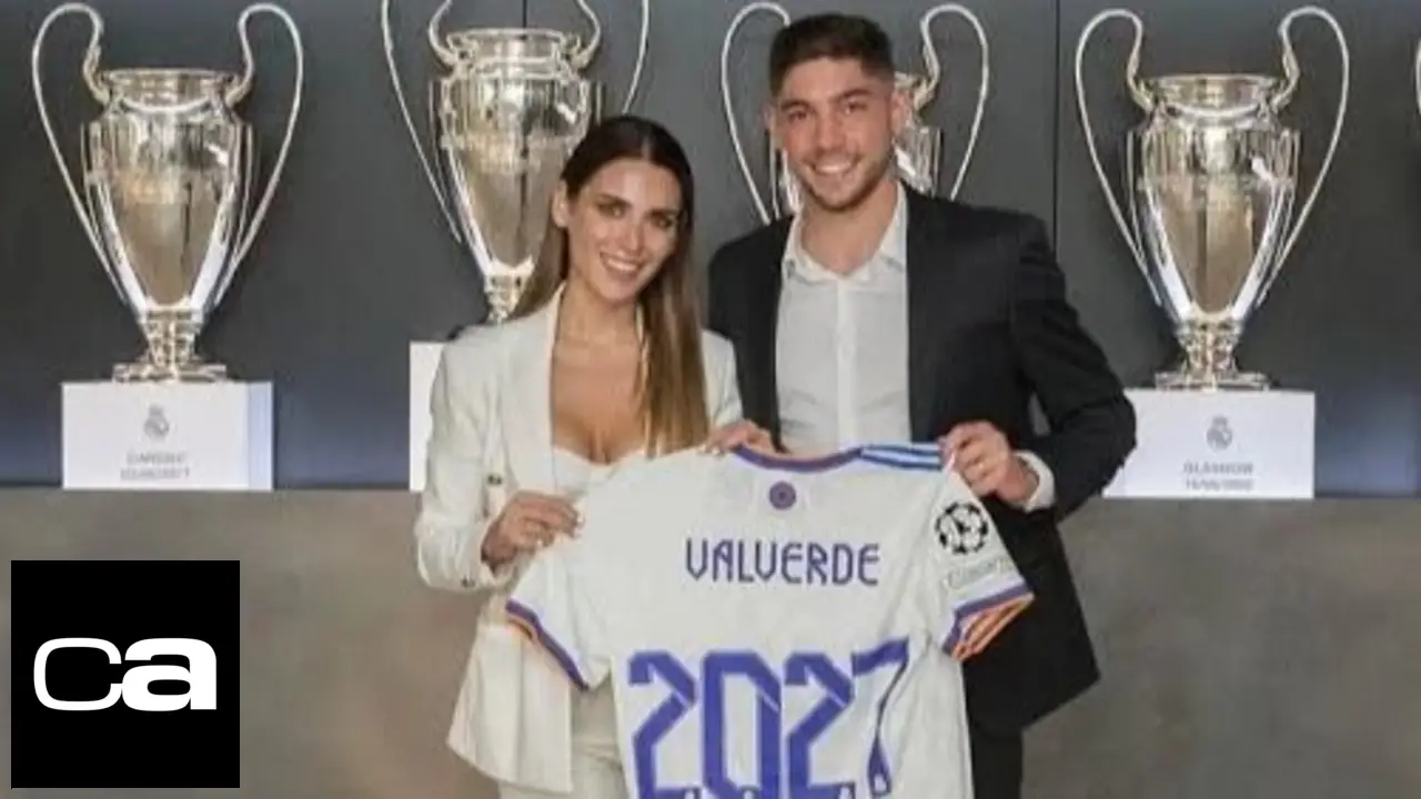 Mina Bonino y Federico Valverde