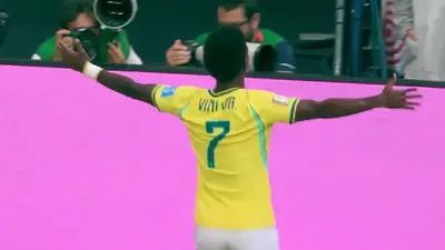 Video: así fue el gol de Vinicius Jr para Brasil vs Escocia en el Mundial Video: así fue el gol de Vinicius Jr para Brasil vs Escocia en el Mundial