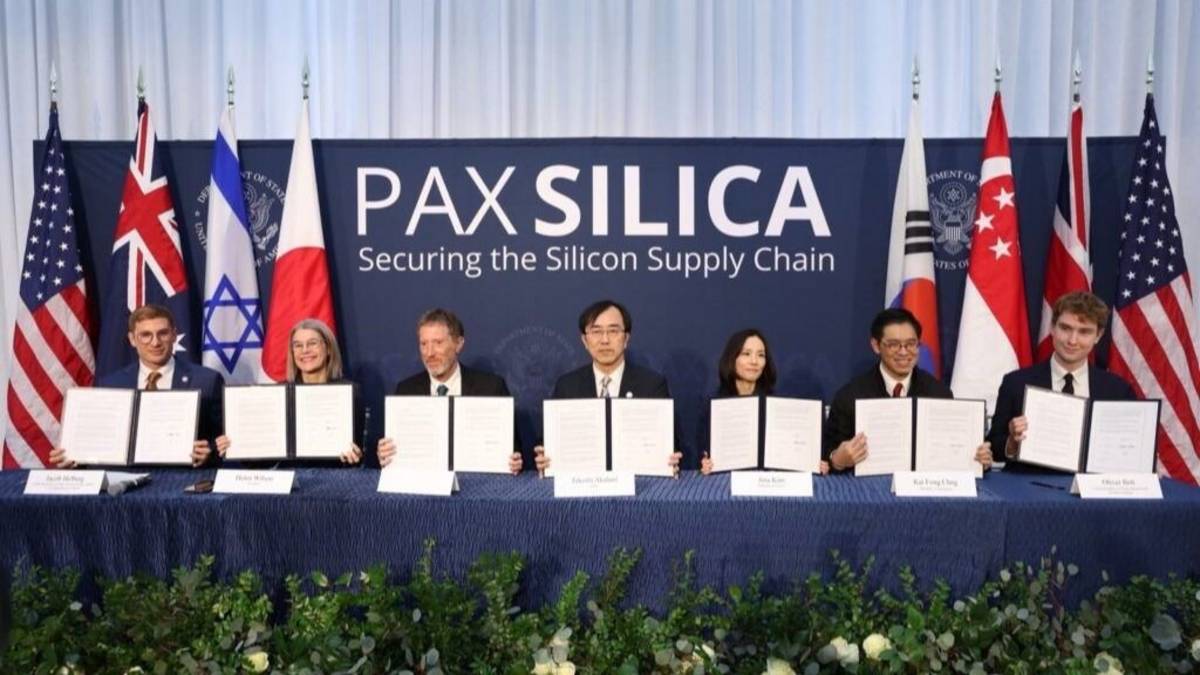 Qué es Pax Silica, la alianza de EE.UU. para disputarle a China la era de la IA