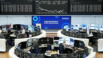 Las bolsas europeas avanzan por optimismo en IA tras previsión de Micron Las bolsas europeas avanzan por optimismo en IA tras previsión de Micron