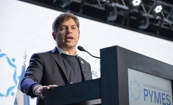 Kicillof aseguró que el modelo de Milei "es incompatible con la industria nacional"  | Came