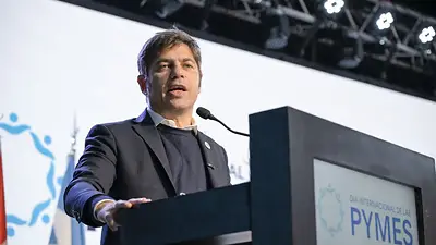 Kicillof valoró el desarrollo PyMe y aseguró que el modelo de Milei "es incompatible con la industria nacional" Kicillof valoró el desarrollo PyMe y aseguró que el modelo de Milei "es incompatible con la industria nacional"