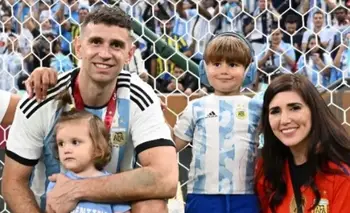 Cuántos hijos tiene el Dibu Martínez con Mandinha | Selección argentina