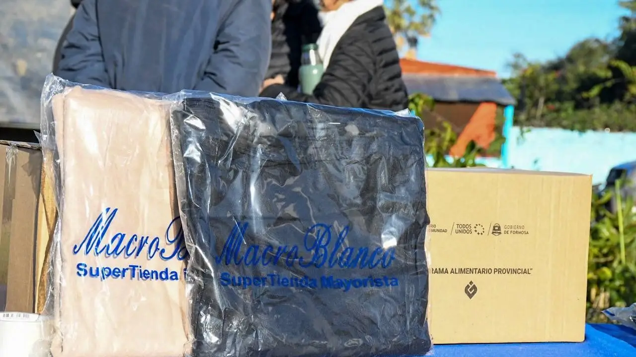 Invierno en Formosa: el Gobierno refuerza la asistencia a comunidades originarias con alimentos y abrigo