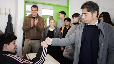 Kicillof profundiza su modelo de gestión y lleva inauguradas más de 300 escuelas Kicillof profundiza su modelo de gestión y lleva inauguradas más de 300 escuelas