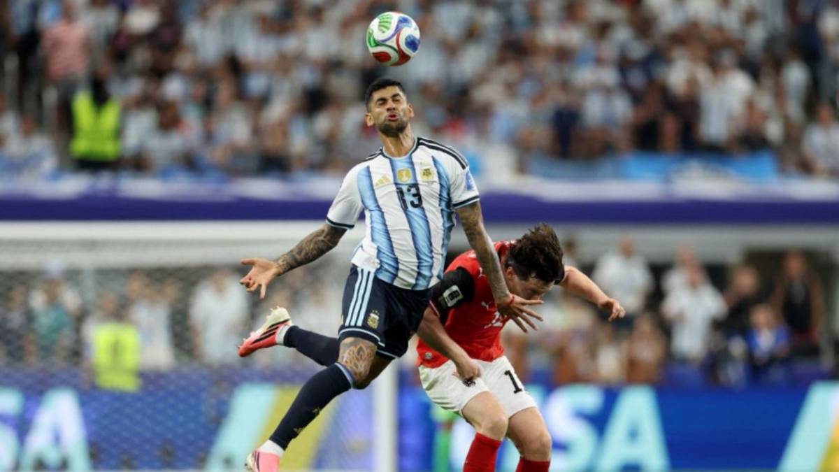 Por qué no juega el Cuti Romero en la Selección Argentina vs. Jordania: qué pasa con el defensor