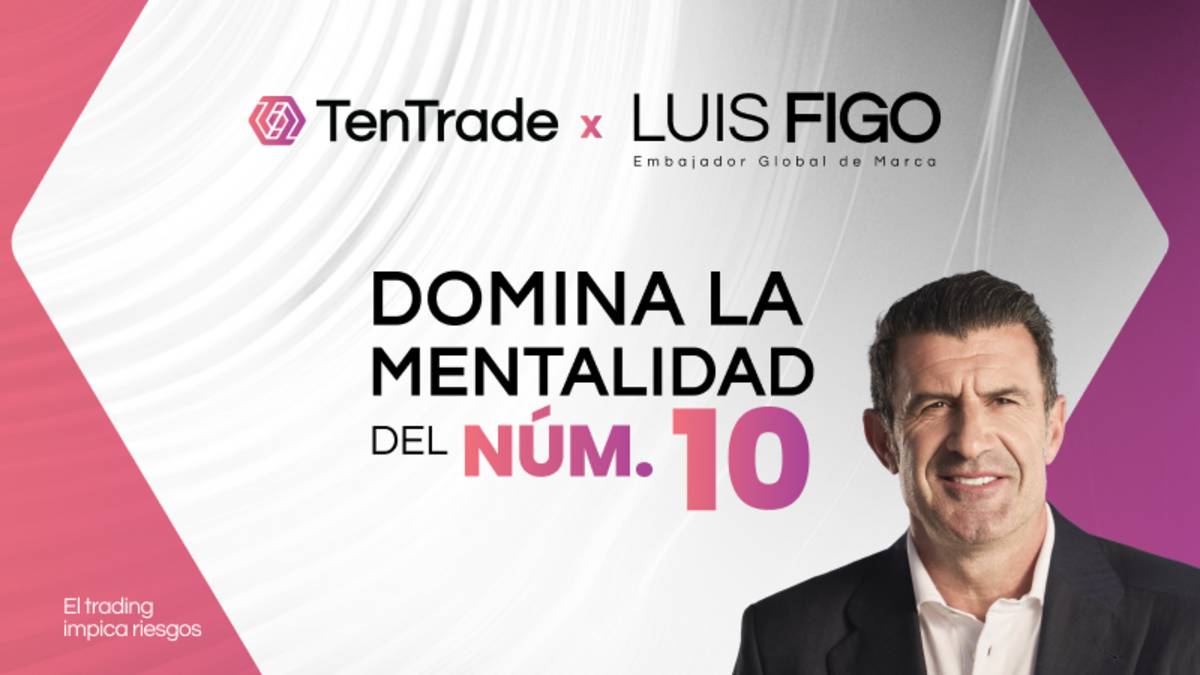 Del fútbol al trading: TenTrade y Luís Figo hablan de mentalidad ganadora