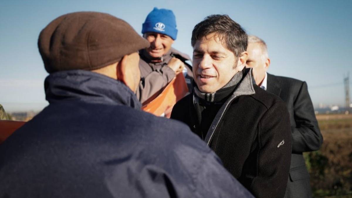 Más obras: Kicillof inauguró un tramo de la colectora en Hudson