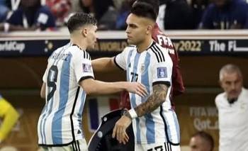 El gesto de Lautaro Martínez con Julián Álvarez en Argentina vs Jordania | Mundial 2026