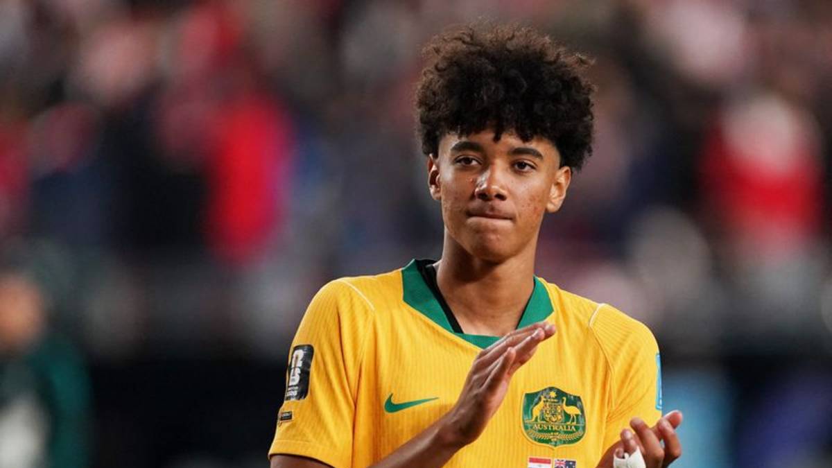 Herrington, la joven promesa australiana, sueña con un duelo ante Salah en el Mundial