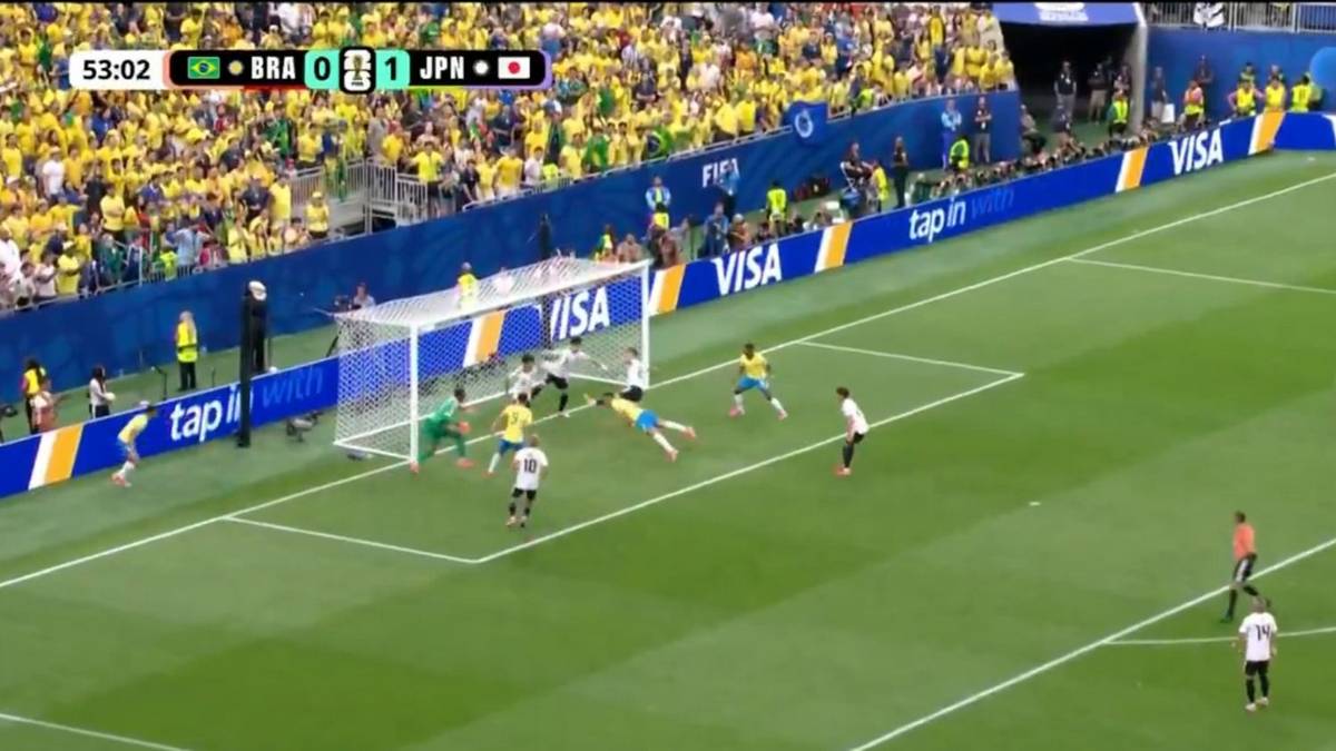 La increíble salvada en la línea de Japón vs. Brasil que era gol en el Mundial 2026