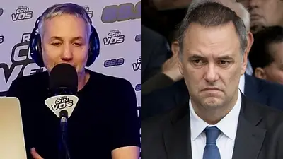Diego Iglesias y Manuel Adorni. Diego Iglesias y Manuel Adorni.