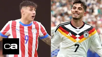 Alemania vs. Paraguay: quién gana, predicciones y pronóstico del partido de los 16vos de final del Mundial 2026, según la IA Alemania vs. Paraguay: quién gana, predicciones y pronóstico del partido de los 16vos de final del Mundial 2026, según la IA