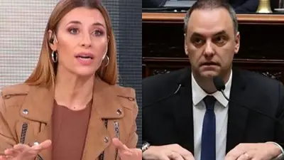 Mariana Brey y Manuel Adorni. Mariana Brey y Manuel Adorni.