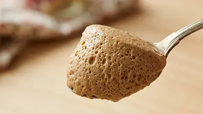 Cómo es el nuevo dulce de leche aireado. Cómo es el nuevo dulce de leche aireado.