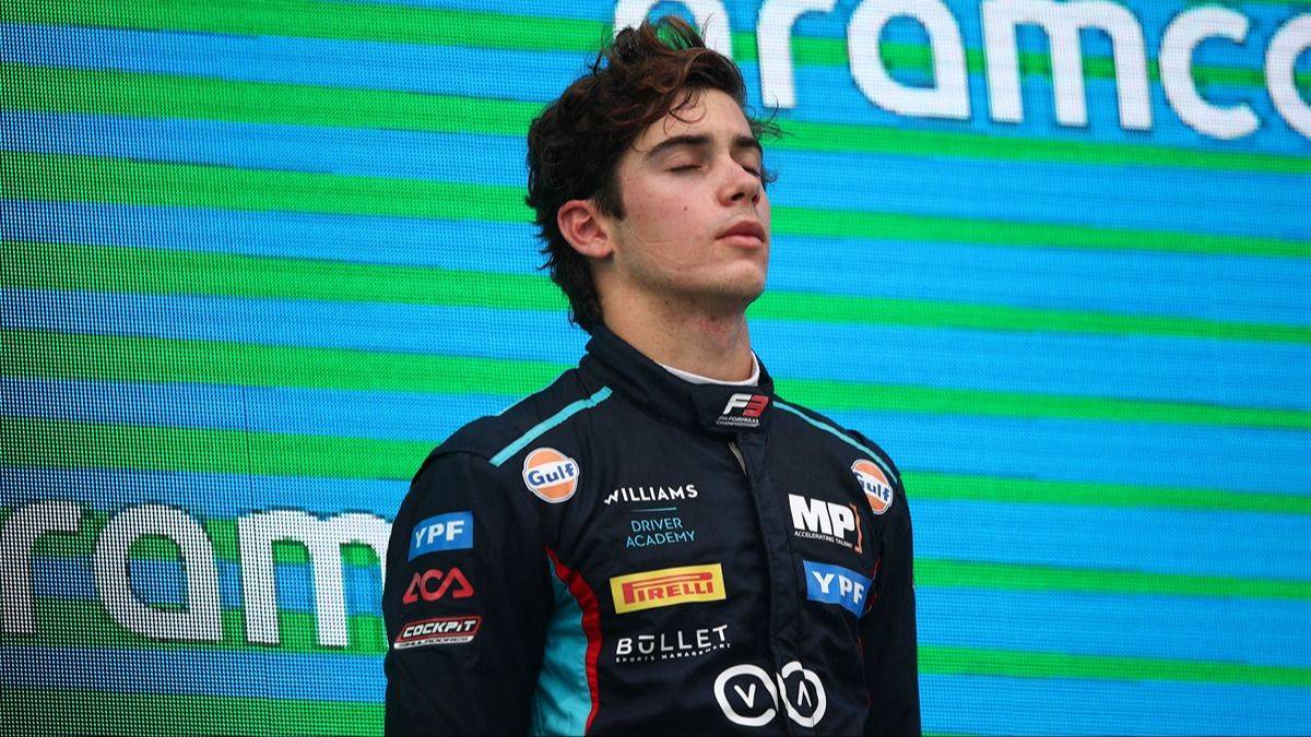 El antecedente que ilusiona: el día que Colapinto hizo flamear la bandera argentina en Silverstone
