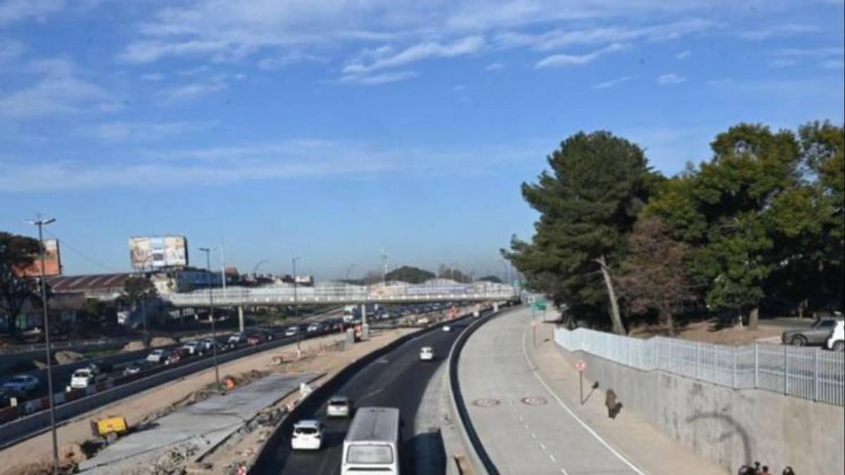 La autopista porteña que cambia desde hoy: inauguraron una nueva conexión clave
