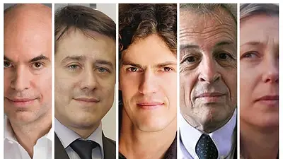 Elecciones Ciudad 2015: votaron los cinco candidatos a jefe de Gobierno Elecciones Ciudad 2015: votaron los cinco candidatos a jefe de Gobierno