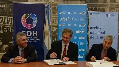 Provincia colabora con el Archivo Nacional de la Memoria Provincia colabora con el Archivo Nacional de la Memoria